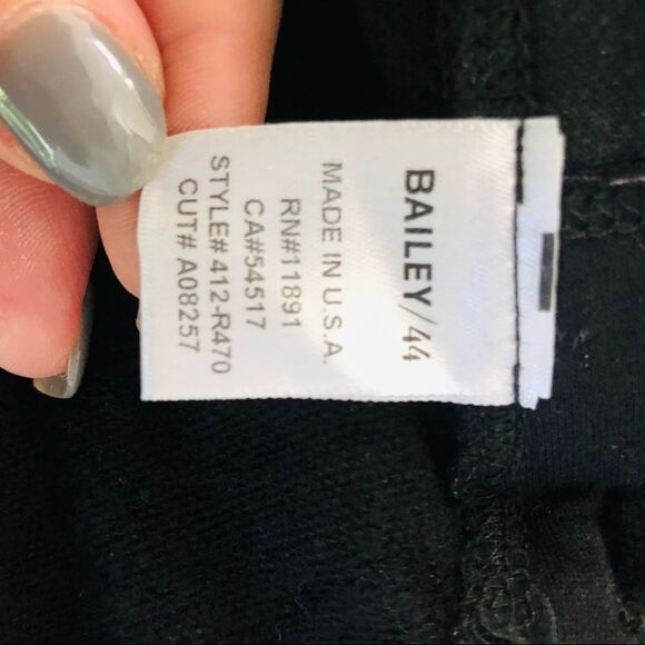 Bailey 44 long sleeve black bodycon dress - Picture 11 of 13